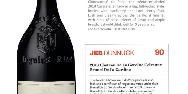 PRESSE 2018 Cairanne rouge