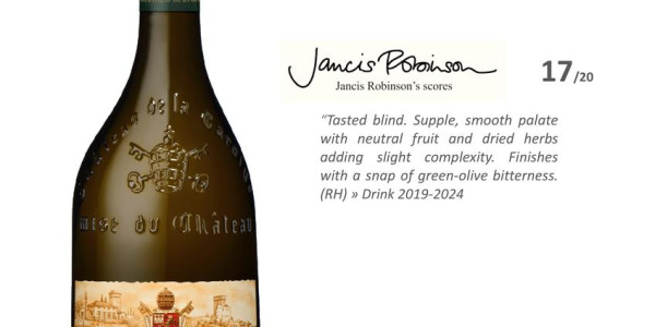 PRESSE 2018 Châteauneuf du Pape blanc Tradition